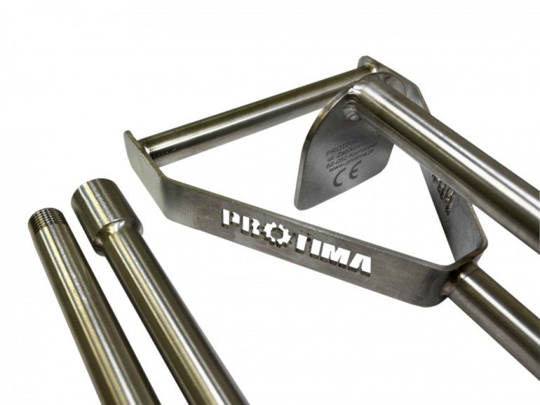 Rug pulling hook Tornado H-300 INOX